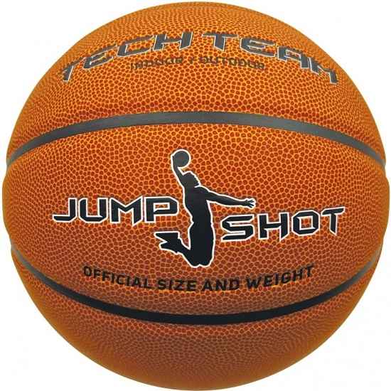 Мяч баскетбольный TECH TEAM JUMP SHOT  (размер 5)