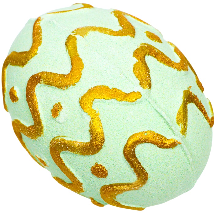 Бомбочка для ванны "Пасхальное яйцо" голубая, 100 г