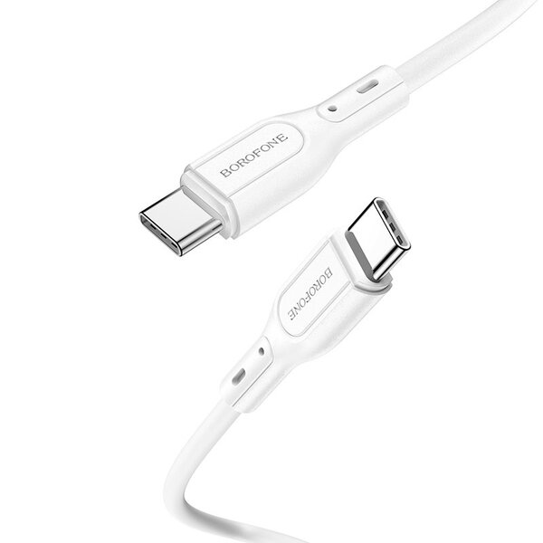 Кабель Type-C <--> Type-C  1.0м BOFOFONE BX66 Wide белый
