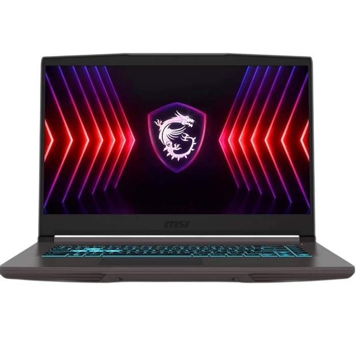 Ноутбук игровой 15.6" MSI Thin 15 B13UCX-2649XRU (Intel Core i5-13420H/ 8 ГБ/ SSD 512 ГБ/ RTX 2050/ DOS) (9S7-16R831-2649), серый