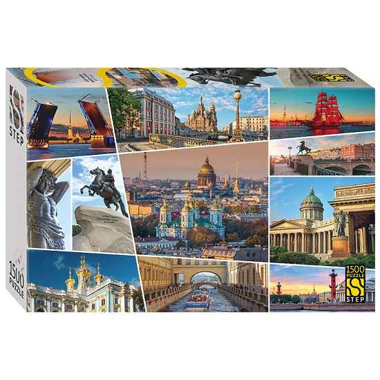Пазл Step Puzzle Санкт-Петербург. Город белых ночей 1500