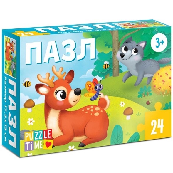Пазл «Лесные жители», 24 элемента 7005853