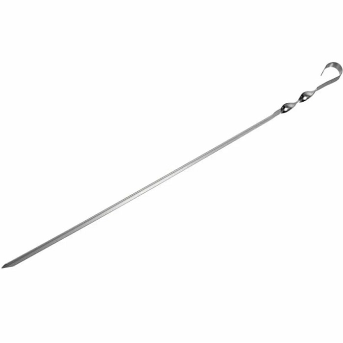 Шампур угловой BOYSCOUТ 450х10х1 мм из нержавеющей стали /500/50 61022