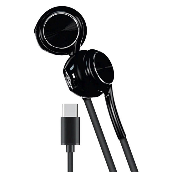 Наушники WALKER H735, Type-C, черные
