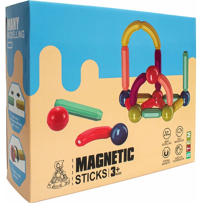 Магнитный конструктор, 37 деталей 35898-1