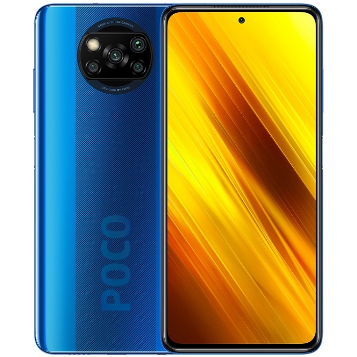 Смартфон Xiaomi POCO X3 6/128Gb Голубой (RUS)