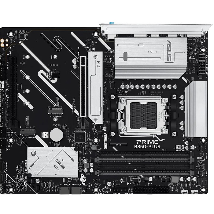 Материнская плата ASUS PRIME B850-PLUS WIFI ( ASUS PRIME B850-PLUS WIFI, AM5, AMD B850, 4xDDR5, 4xSATA, 3xM.2, 1xPCIe 5.0 x16, 1xPCIe 4.0 x16,)