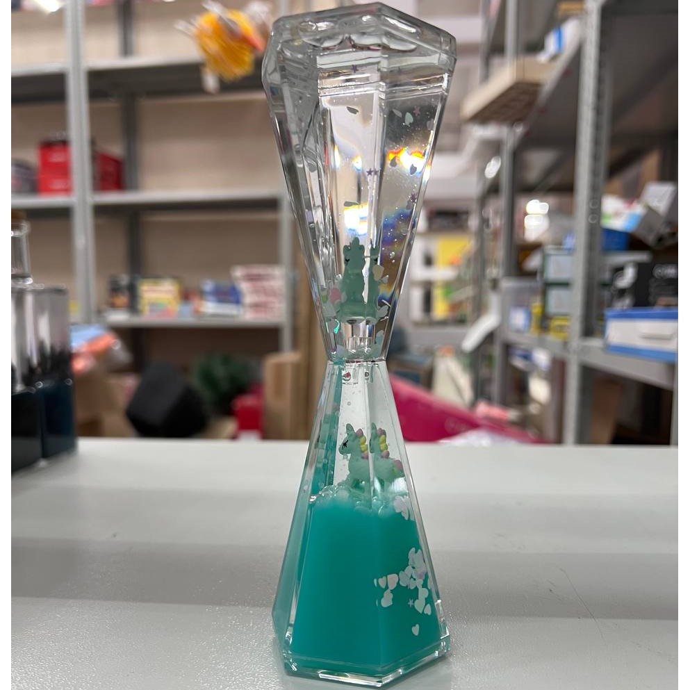 Гелевые часы, антистресс, 17 х 5,5 см, зеленые   10701664