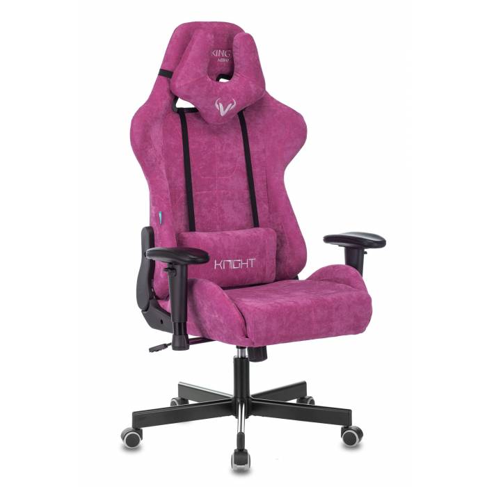 Кресло игровое БЮРОКРАТ VIKING KNIGHT LT15 FABRIC малиновый