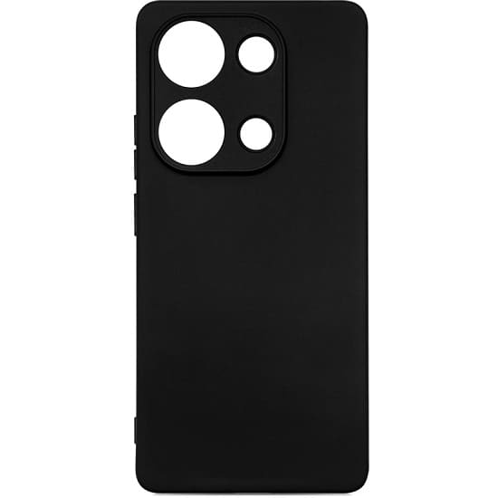 Силиконовый чехол DF для Poco M6 Pro (4G)/Xiaomi Redmi Note 13 Pro (4G) DF poCase-20 (black)
