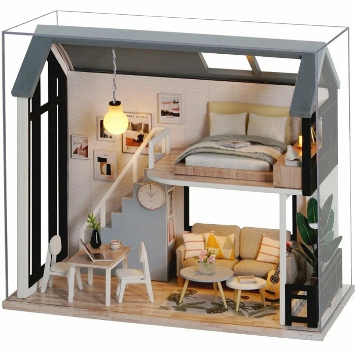 Конструктор Румбокс Happy Home "Домик в Швеции" миниатюра DIY House