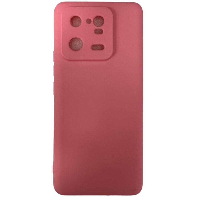 Задняя накладка SILICONE COVER для Xiaomi 13 Pro 5G №07 Роовый