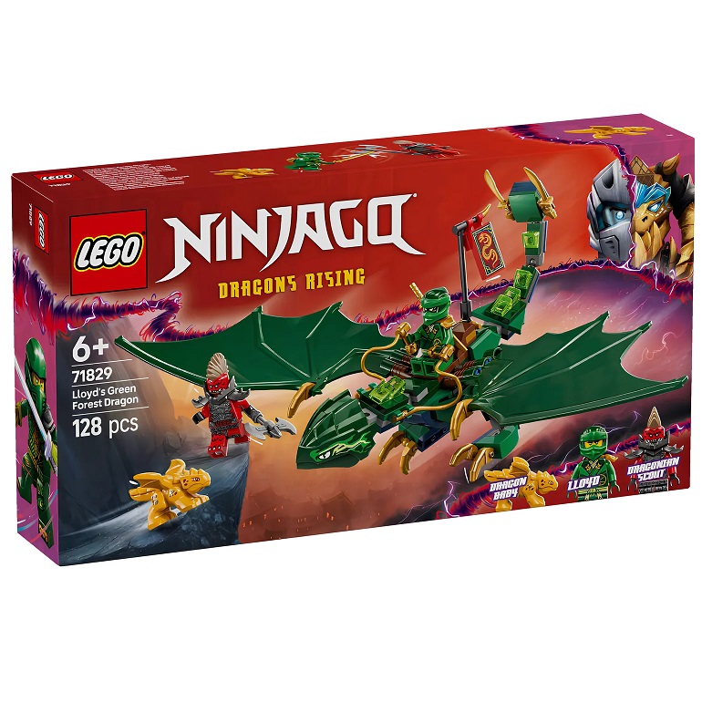 Конструктор LEGO Ninjago 71829 Зеленый лесной дракон Ллойда