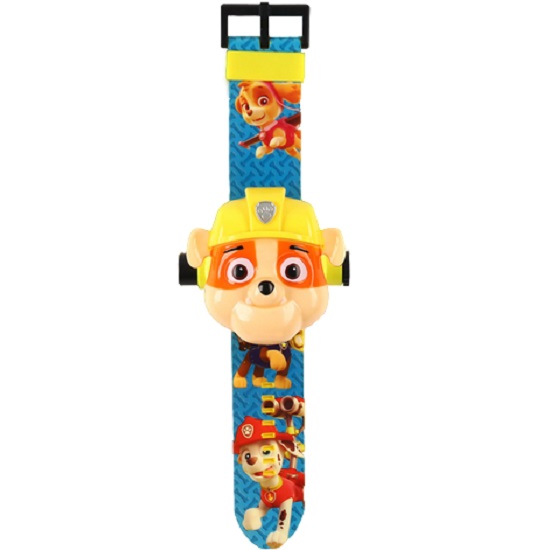 Часы-проектор «Щенячий Патруль: Крепыш», световые эффекты 10570997