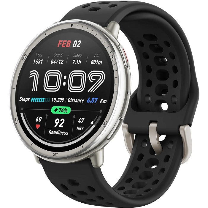 Смарт-часы XIAOMI AMAZFIT Active 2R A2437, черный