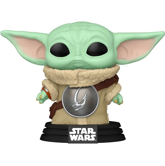 Фигурка Funko POP! Bobble Star Wars M & G Grogu with Mudhorn Chest Armor (819) 90447