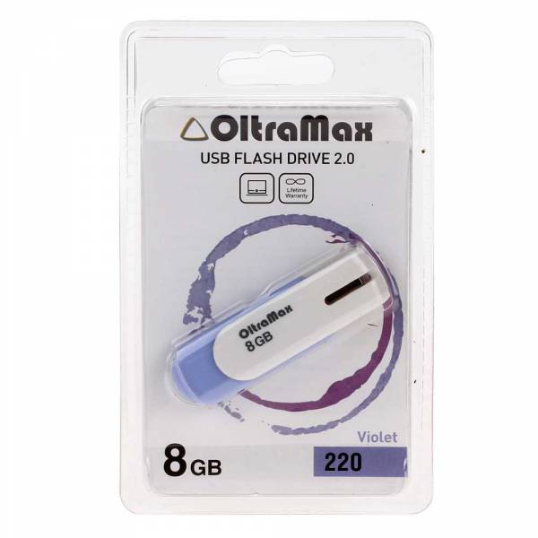 USB  8Gb OltraMax 220 Violet