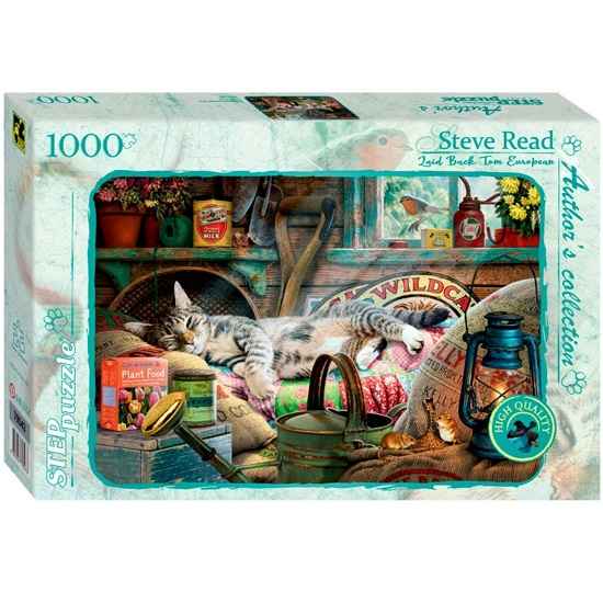 Пазл Step Puzzle 1000 "Вздремнувший Том" (Авторская коллекция)