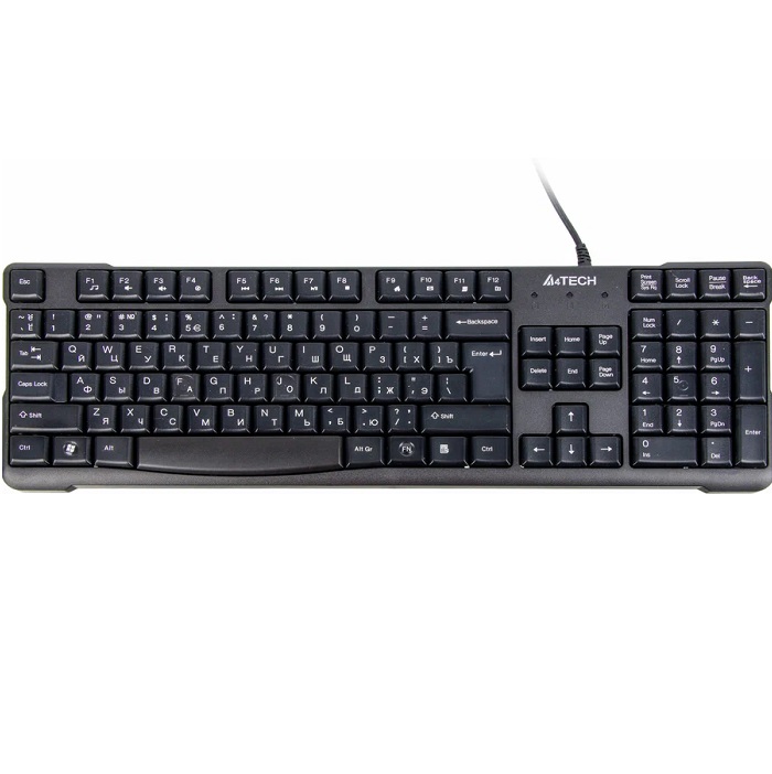 Клавиатура A4TECH KR-750 черный USB