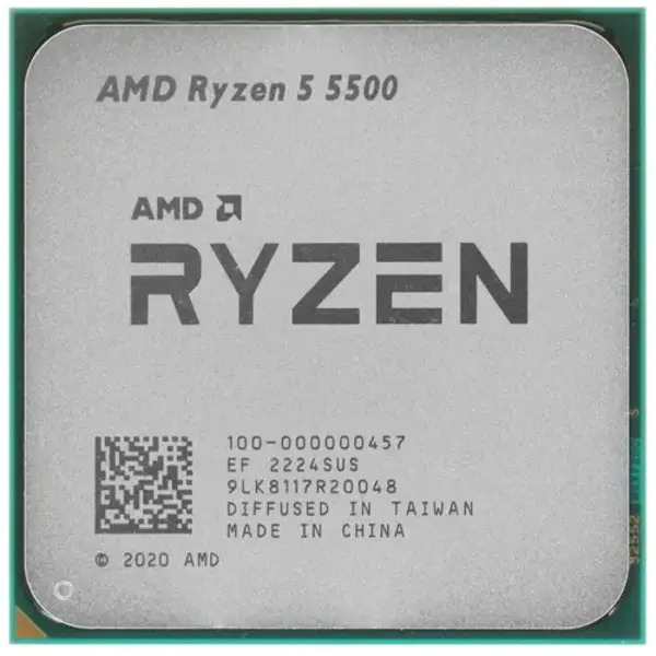 Процессор AMD Ryzen 5-5500 SAM4 65W 3600