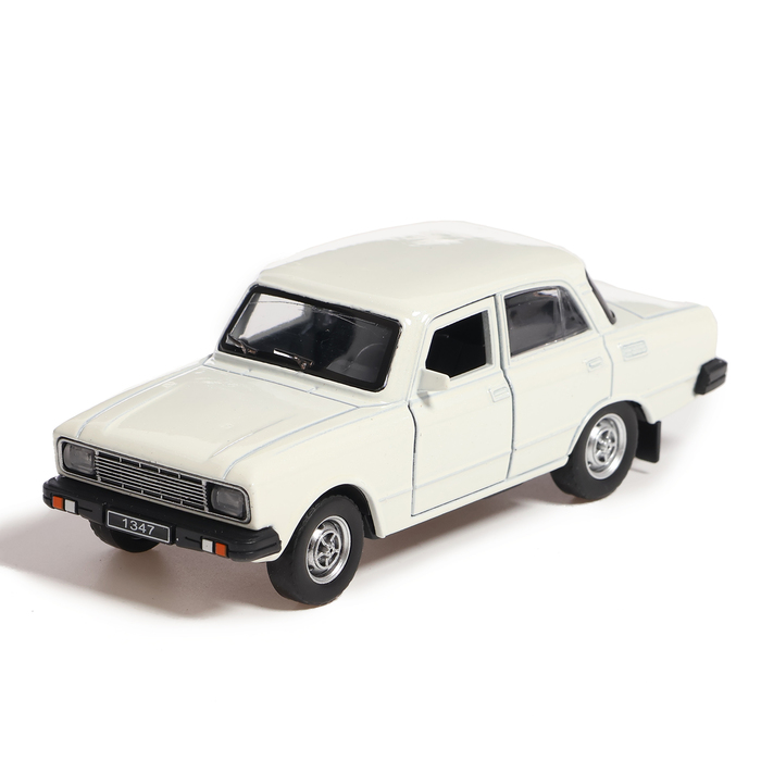 Машина металлическая «Москвич — 2140sl», инерция, 12,5 см, белый 10402899