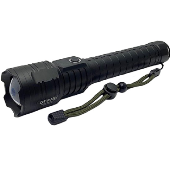 Фонарь светодиодный перезаряжаемый H-3041-PM60-TG чёрный