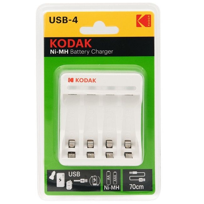 Зарядное устройство KODAK C8002B USB [K4AA/AAA] (1/6/24/1200)