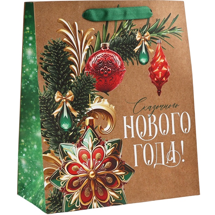 Пакет «Сказочный Новый год», ML 23×27×11.5 см 10365471