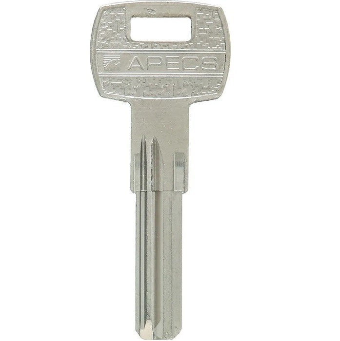 Заготовка ключа APECS K-T1 APK5R 3паза (27,6*8,9*2,7) бронь Китай