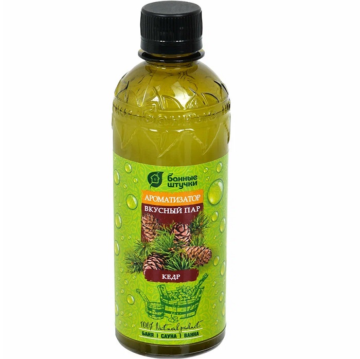 Ароматизатор БАННЫЕ ШТУЧКИ "Вкусный пар" Кедр, 350мл 32224