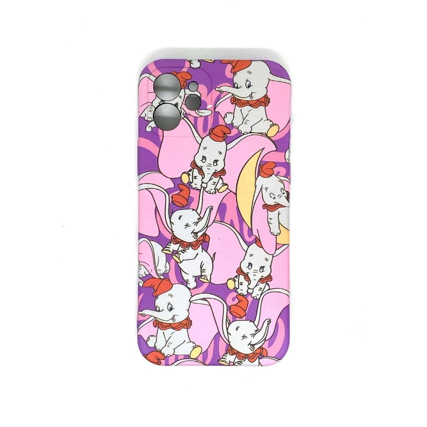 Задняя накладка NONAME для iPhone 12/12 Pro рисунок (МИКС)