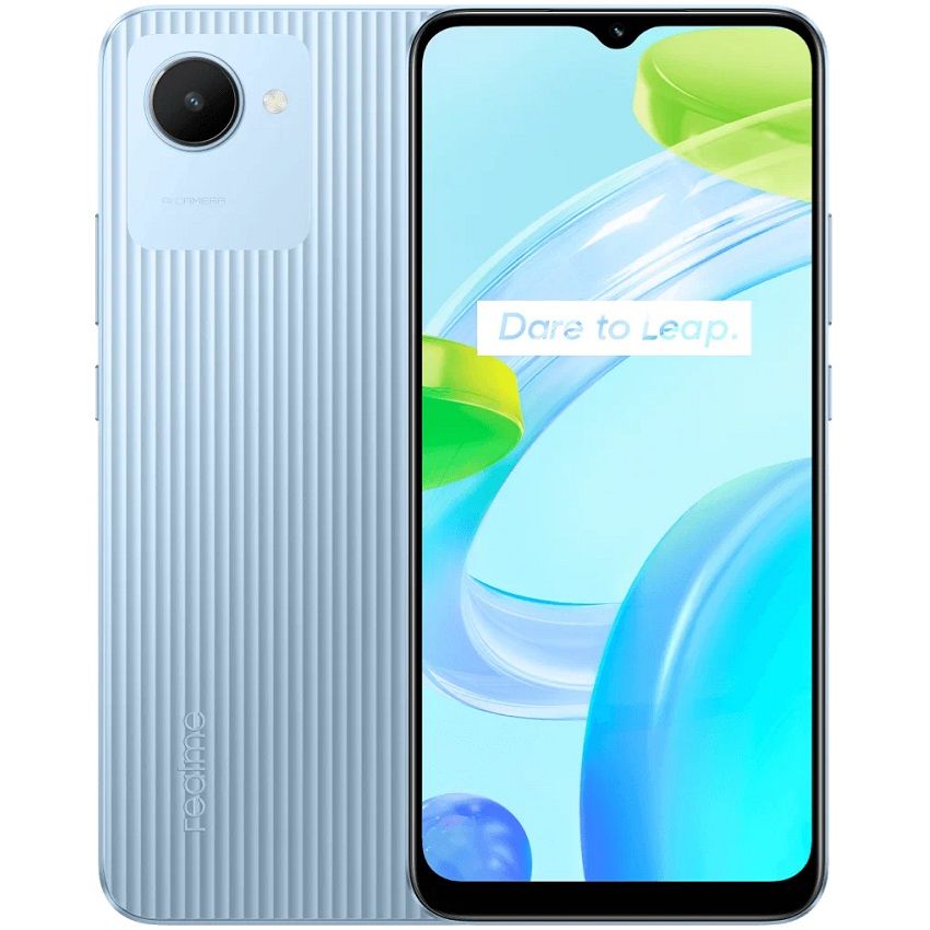 Смартфон Realme C30 4/64 Синий (Уценка)
