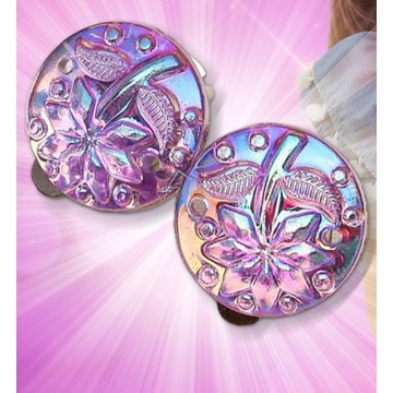 Серьги-клипсы детские «Выбражулька» семицветик, цвет МИКС 2541019