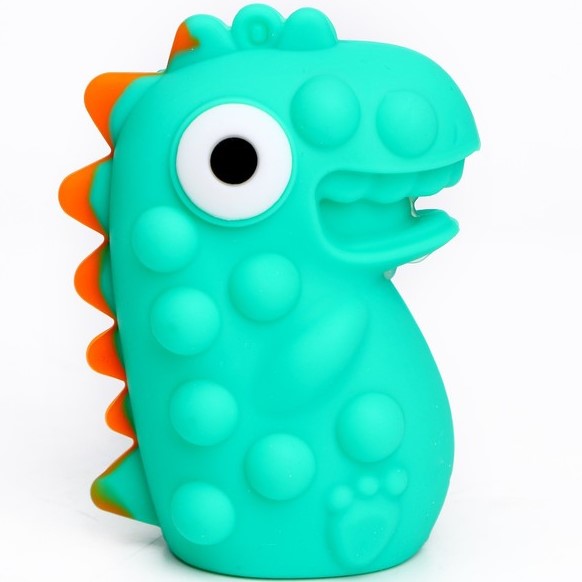 Мялка «Динозавр», цвета МИКС