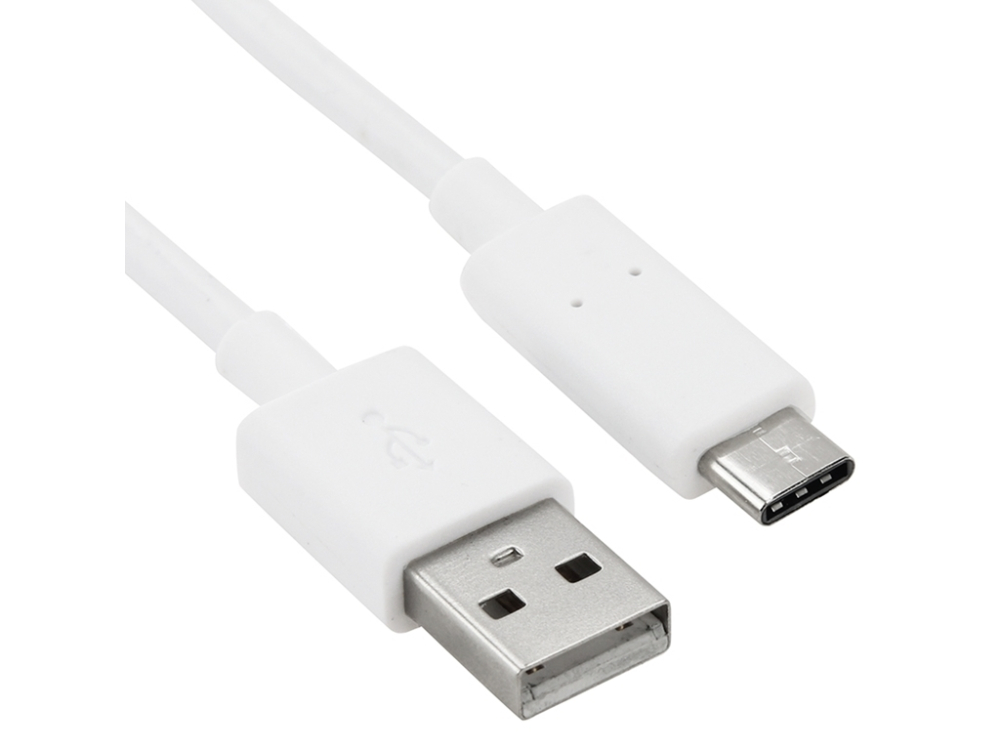 Кабель USB <--> Type-C  1.0м NONAME белый (в техпаке)