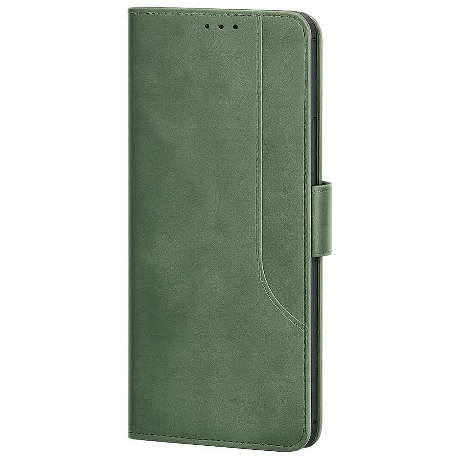 Чехол-книга NICE STYLES для Honor 400 изумрудный
