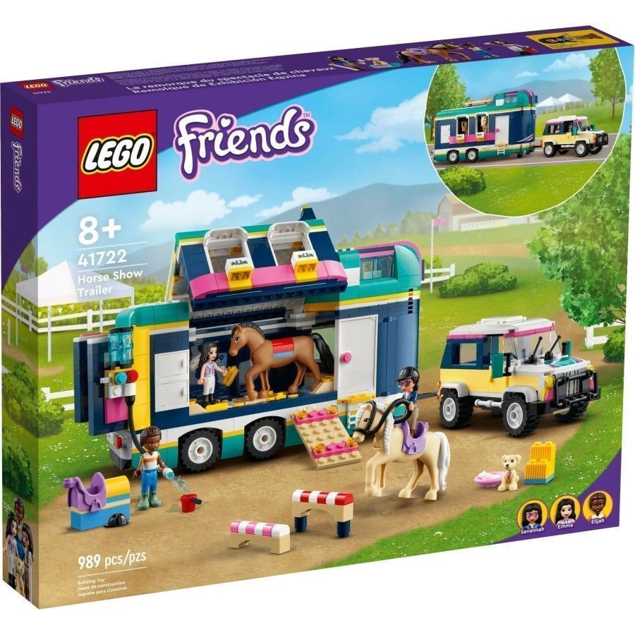 Конструктор LEGO Friends 41722 Трейлер для лошадей