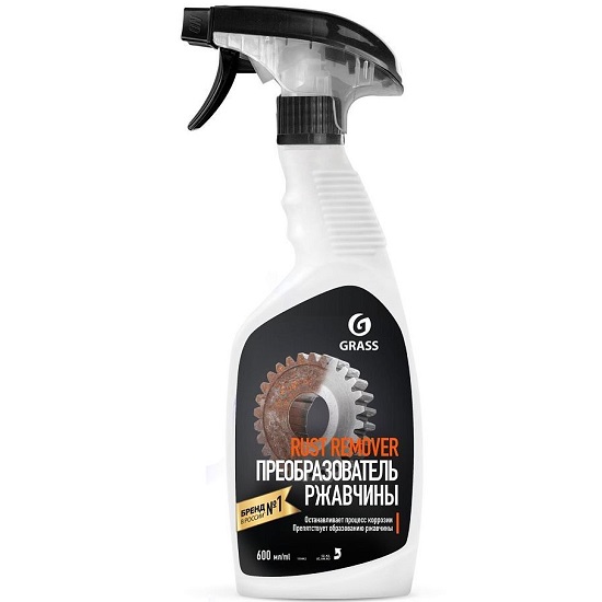 Средство для удаления ржавчины GRASS "Rust remover Zinc" (флакон 600мл)