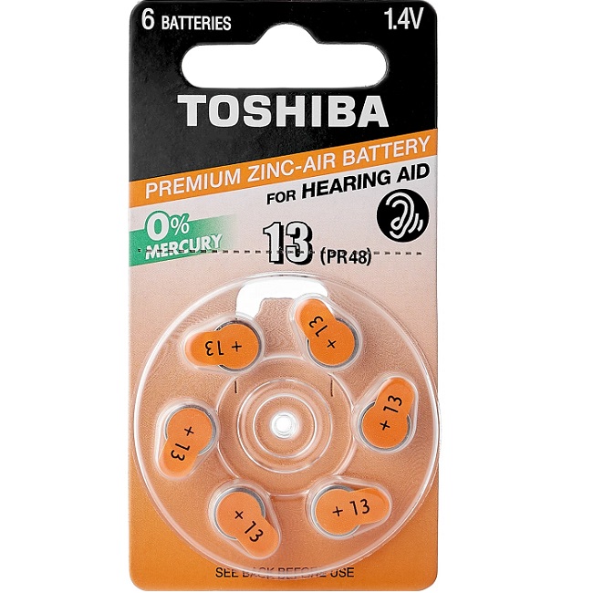 Элемент питания TOSHIBA ZA13 (6/60)