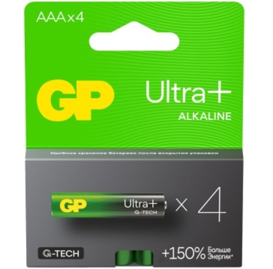 Элемент питания GP LR06 ULTRA PLUS G-tech BL-4 (4/40/320)