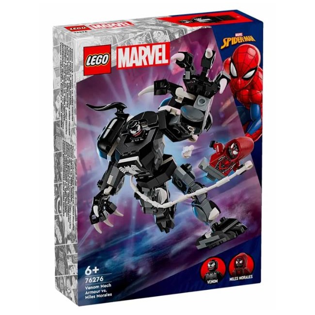 Конструктор LEGO Marvel 76276 Механическая броня Венома против Майлза Моралеса
