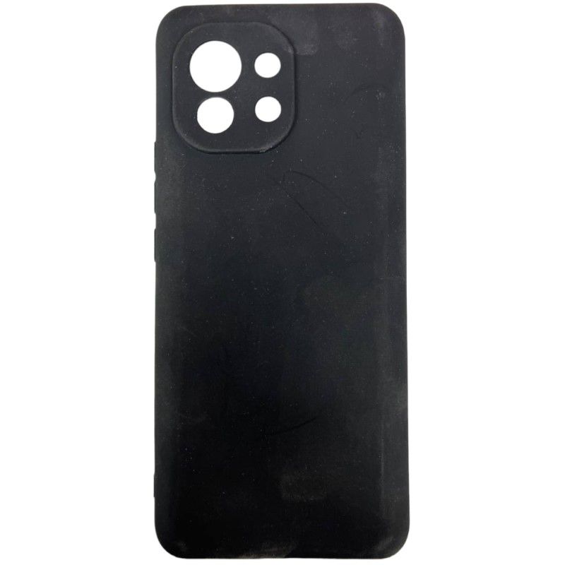 Задняя накладка ZIBELINO Soft Matte для Xiaomi Mi 11 (черный) защита камеры