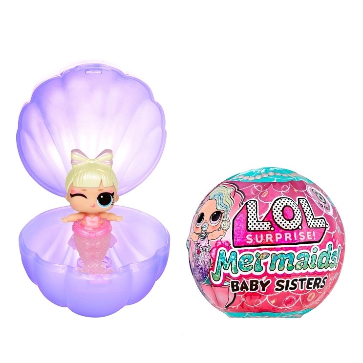 Кукла в шаре L.O.L. SURPRISE! Сестричка Mermaids! с акс