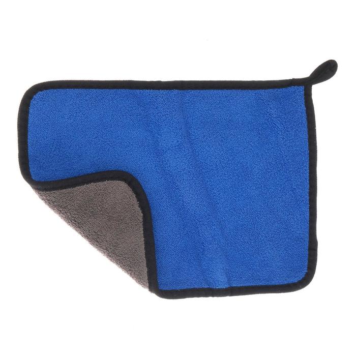 Микрофибра CARTAGE 350 г/м², 20×30 cм, сине-серая   5179747