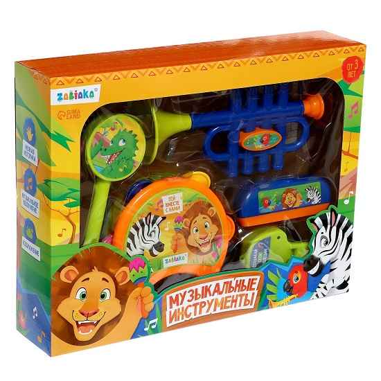 Музыкальные инструменты «Пой вместе с нами!», 5 шт. 9788475