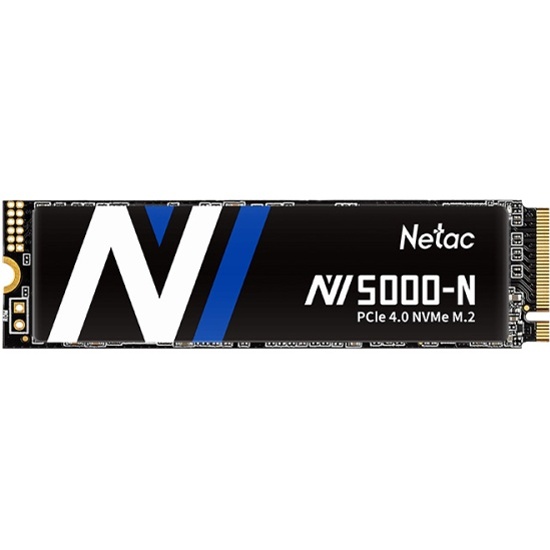 Накопитель SSD M.2 1Tb Netac NV5000-N, PCIe 4.0 x4, NVMe, R/W 4800/4600, с радиатором (NT01NV5000N-1T0-E4X)