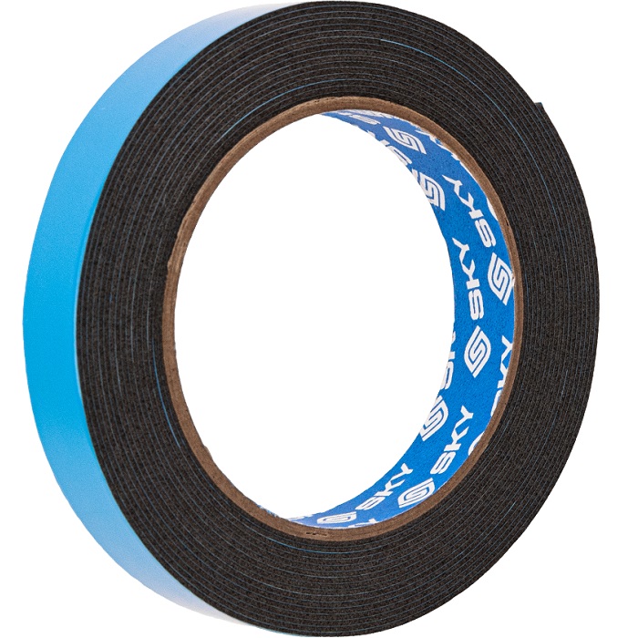 Скотч 2-сторонний SKY DS-1905 19мм х 5м синий лайнер