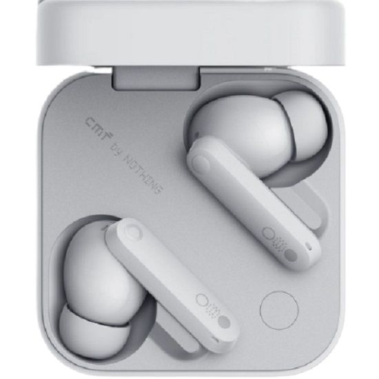 Наушники CMF Buds 2 Plus, Светло-серый