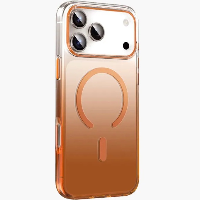 Задняя накладка KEEPHONE AURORA PRO MAGSAFE CASE для iPhone 17 PRO (ORANGE)