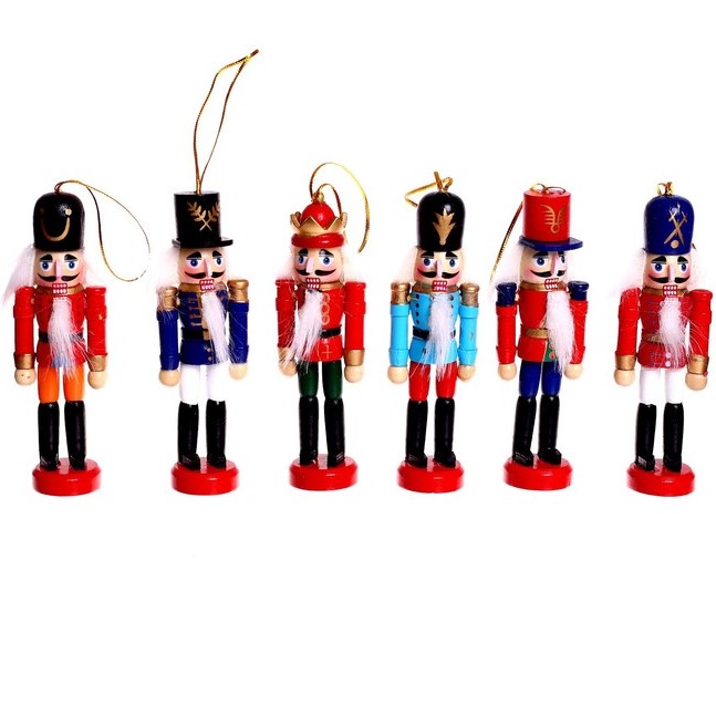 Новогодний декор «Щелкунчик» 3,5 × 12,5 см, МИКС